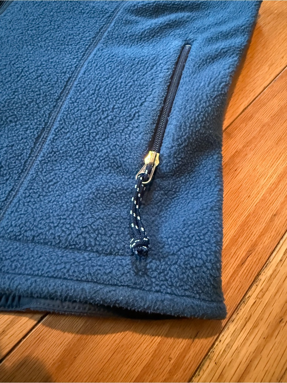 Patagonia Synchilla Fleece Vest Blue Women’s Size M Gorpcore Hike Made in USA - Picture 3 of 10